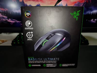 للبيع ماوس رايزر الاحترافي اللاسلكي Razer Basilisk Ultimate بالعلبة