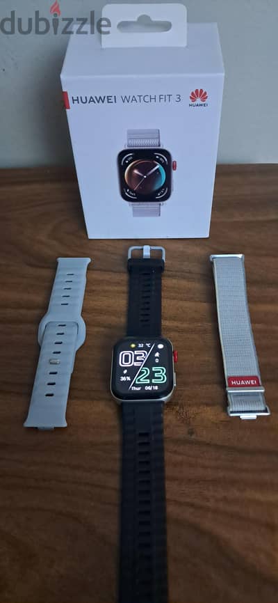 ساعه huawei Fit 3 NFC بحالة الجديدة