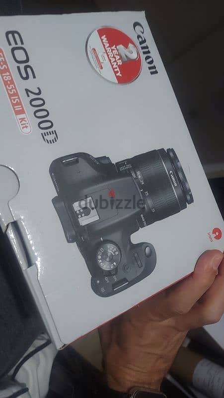 Canon DSLR EOS 2000D 4