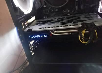 للبيع rx 580 8g sapphire nitro +