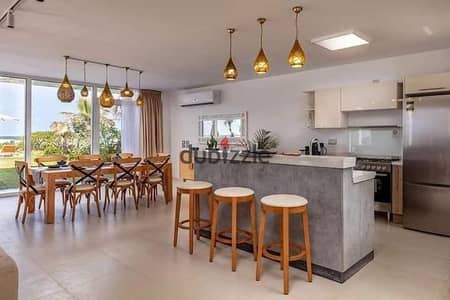 At the lowest price, a chalet with a full sea view and super lux finishing in a prime location at Crysta Mountain View Sidi Abdelrahman