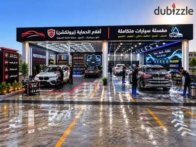 Shop for rent semi-finished suitable for a car wash in Nasr City very distinguished location