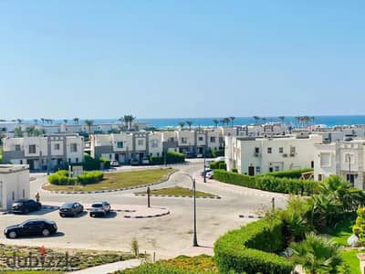 120m Chalet with Private Garden Furnished with Kitchen & ACs For rent Lowest Price Best Location in Amwaj North Coast