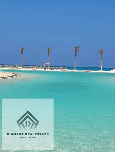 Chalet with panoramic sea and lagoon views in heart of North Coast at incredible price Over 10 years, near ElAlamein and yacht marina Over 10Years