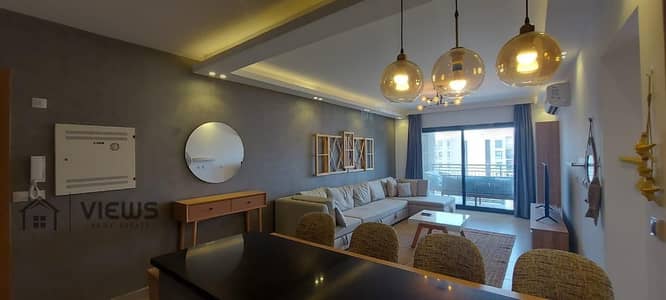 شاليه للبيع 105م للبيع مفروش بالكامل موقع متميز مراسي مارينا 2  Marassi Marina
