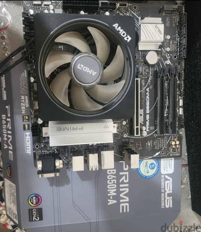 ryzen 5 7500 f +Asus prime B650 m-a