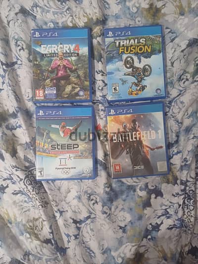 العاب ps4 بحالة جيدة