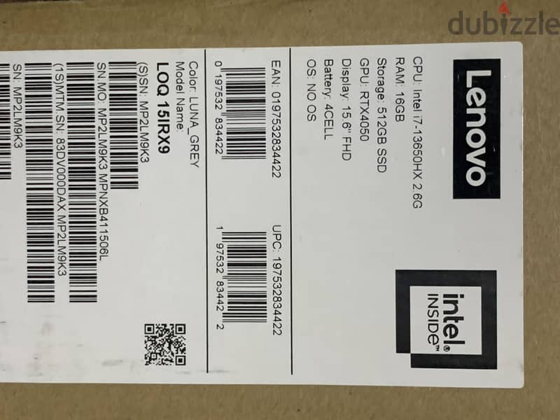 Lenovo LOQ 15IRX90 2