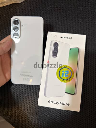 Samsung A56 128g ram8 كسر زيرو استخدام شهر بالفاتوره