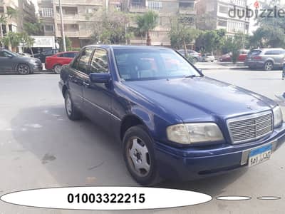 مرسيدس c180  Elegance موديل 1994كحلي يد واحدة من الزيرو بحالة ممتازة