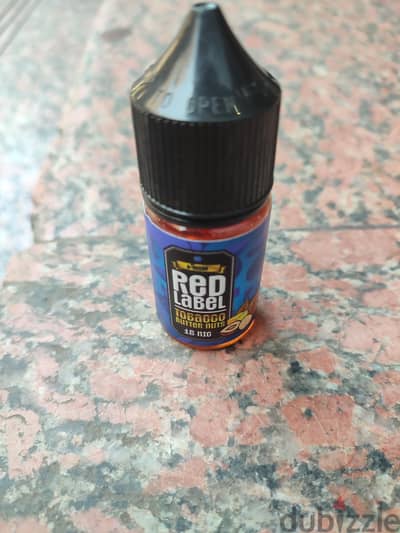 ليكويد ريد ليبل  tobaco butter nuta