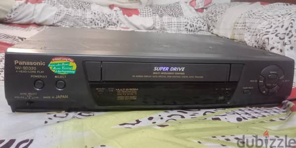 panasonic NV-SD320 vcr
