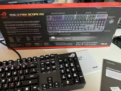 Asus Rog Strix Scope RX Optical keyboard