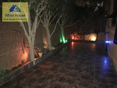 110m² apartment for sale in Al Rehab City, ground floor with a 50m² private garden, special finishes