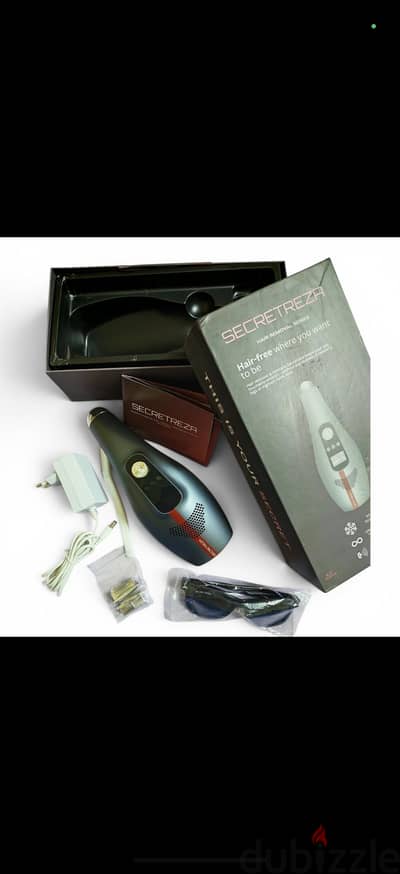 secretreza Laser Hair removal only opened box