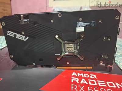 كارت شاشة AMD RX 6600 8GB DDR6 ASUS