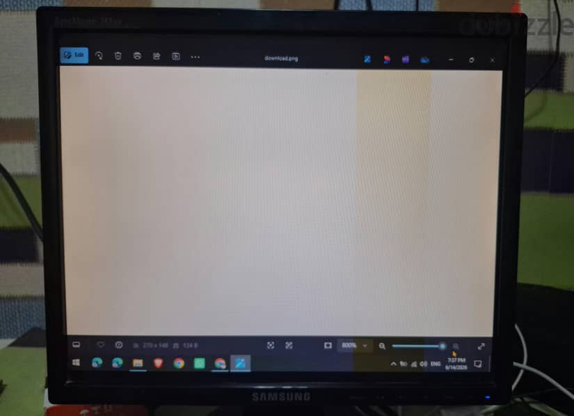 samsung syncmaster 743nx monitor ب 500 جنيه 2