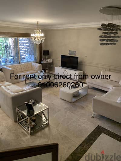 5 Bedrooms town house, garden & Jacuzzi, maids room fully furnished
