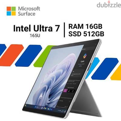 Microsoft Surface Pro 10 ( ultra 7,16,512)