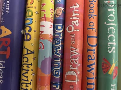 Pack of 7 art books each 150
