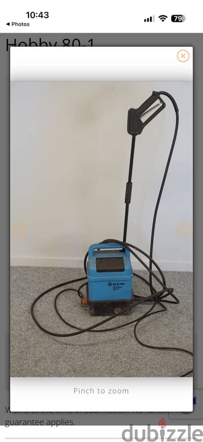 Kew Hobby 80-1 high pressure washer ماكينة غسيل سيارات ضغط عالي