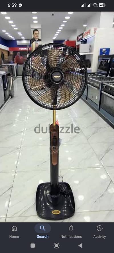 مروحه تورنيدو عمود وبريفيكس  اى هوم  عمود جداد بضمان