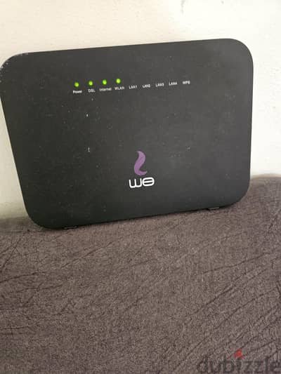 راوتر  we حالة ممتازة