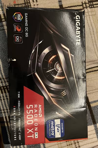 RX 5500 XT OC Edition 8GB VRAM