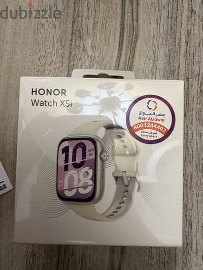 HONOR watch X5i جديدة و لسا متبرشمة مستوردة