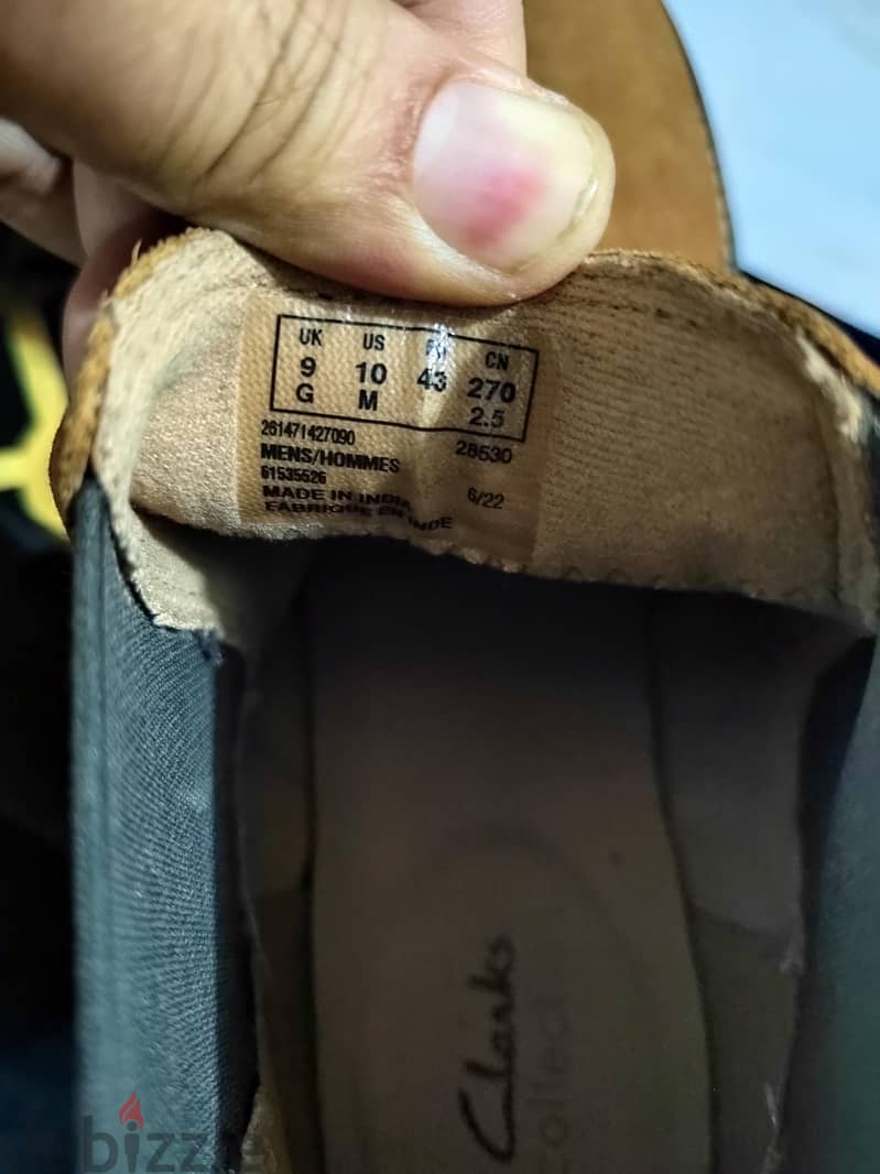 clarks original shoes size 43 4