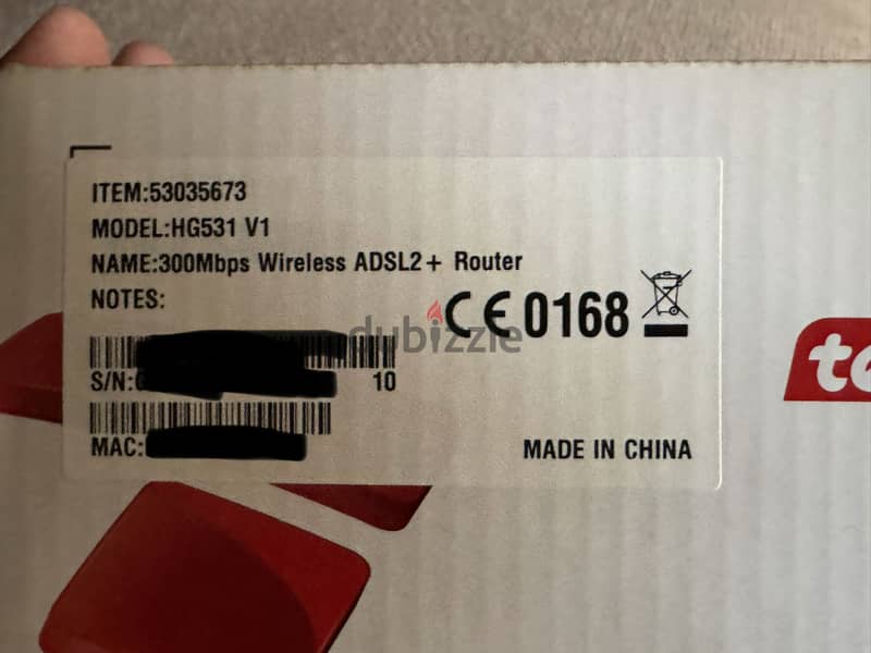 Te Data router ADSL 2