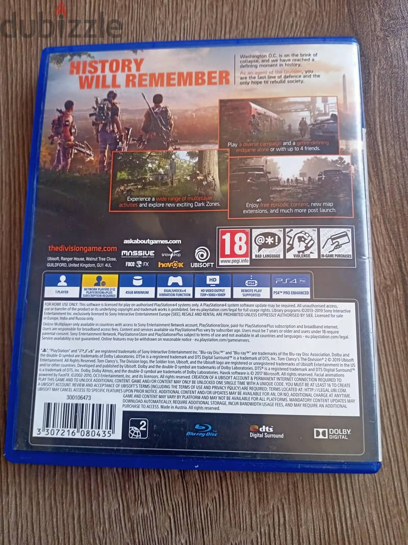 tom clancy division 2