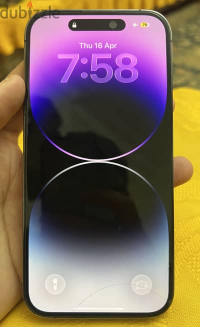 Apple - iPhone 14 Pro - battery:72% - Read the description