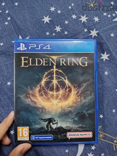 eldin ring ps4 و ترقية مجانية لps5 و معاها كود مش مستخدم