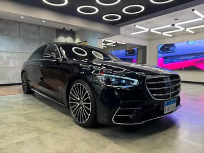 مرسيدس S500 الجوهرا للايجار _Mercedes s500For rent, model 2024