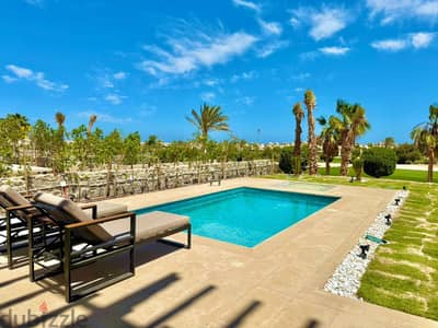 2 bedroom private pool for rent at ancient sand El gouna