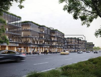 Prime administrative clinic 62 sqm with  underground Parking for sale at Yellow by Urbnlanes  New Cairo .
