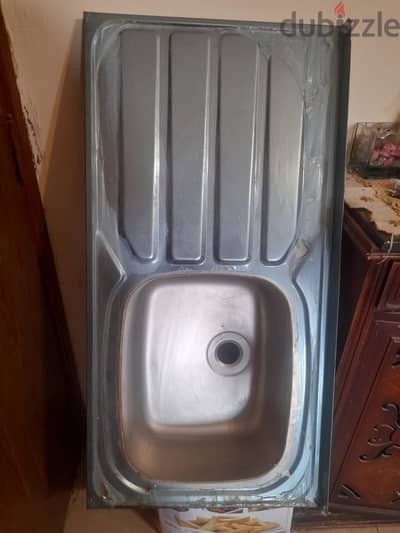 حوض مطبخة جديد ب200ج