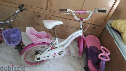 عجله أطفال متوسطه الحجم بدون جنزير