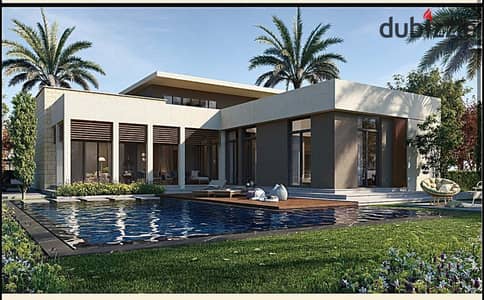 Villa for sale with immediate delivery and complete finishing in installments over 8 years at Taj City compound