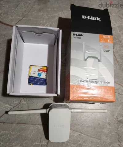 wifi extender d-link n300 استعمال ٣ شهور فقط