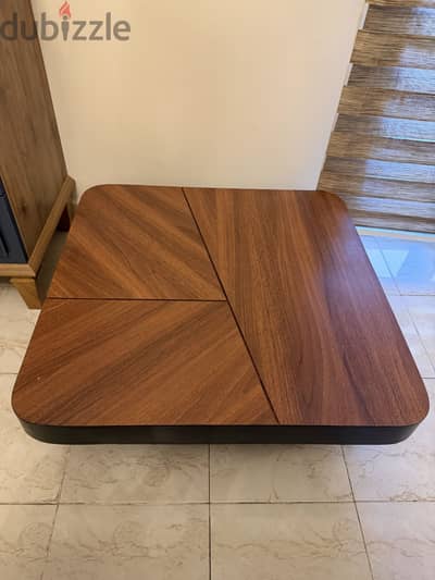 Brown wood table