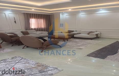 شقة مفروشة بالكامل  للبيع في المستثمرين الجنوبية – واجهة مباشرة على شارع جمال عبد الناصر