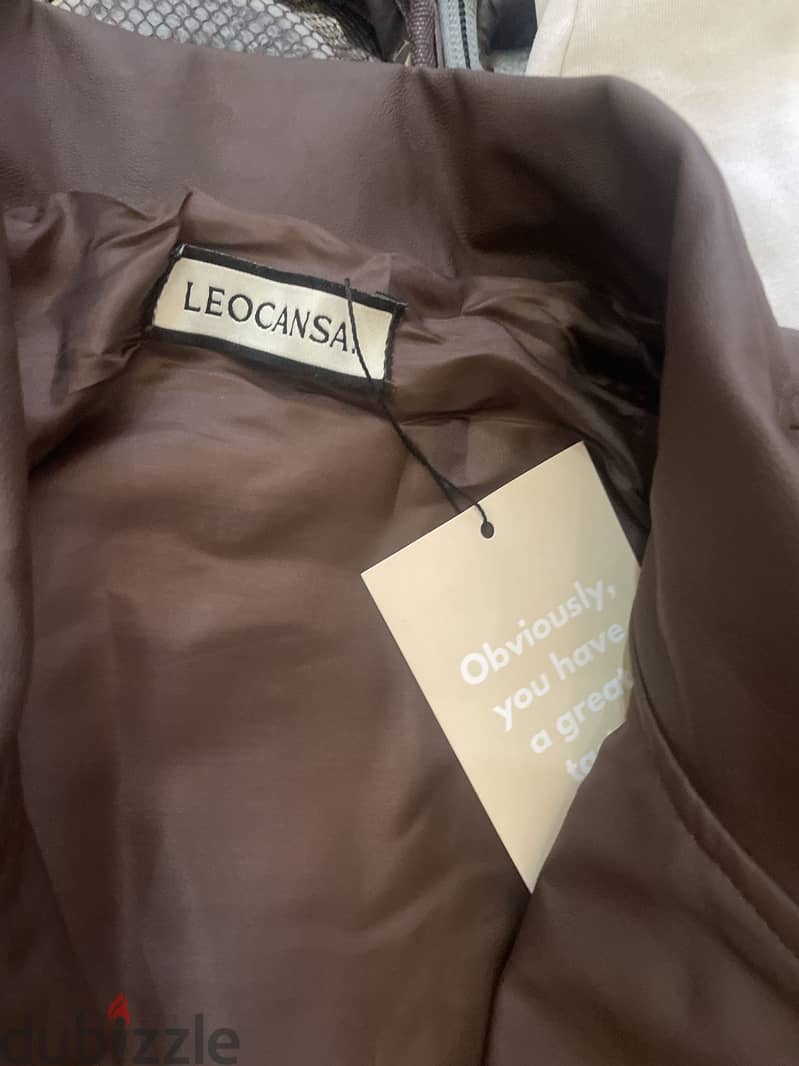 Brown Leather Jacket 1