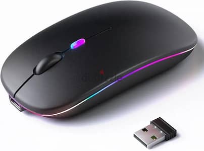 ماوس hp بلوتوث وواير ليس RGB للاب والموبايل
