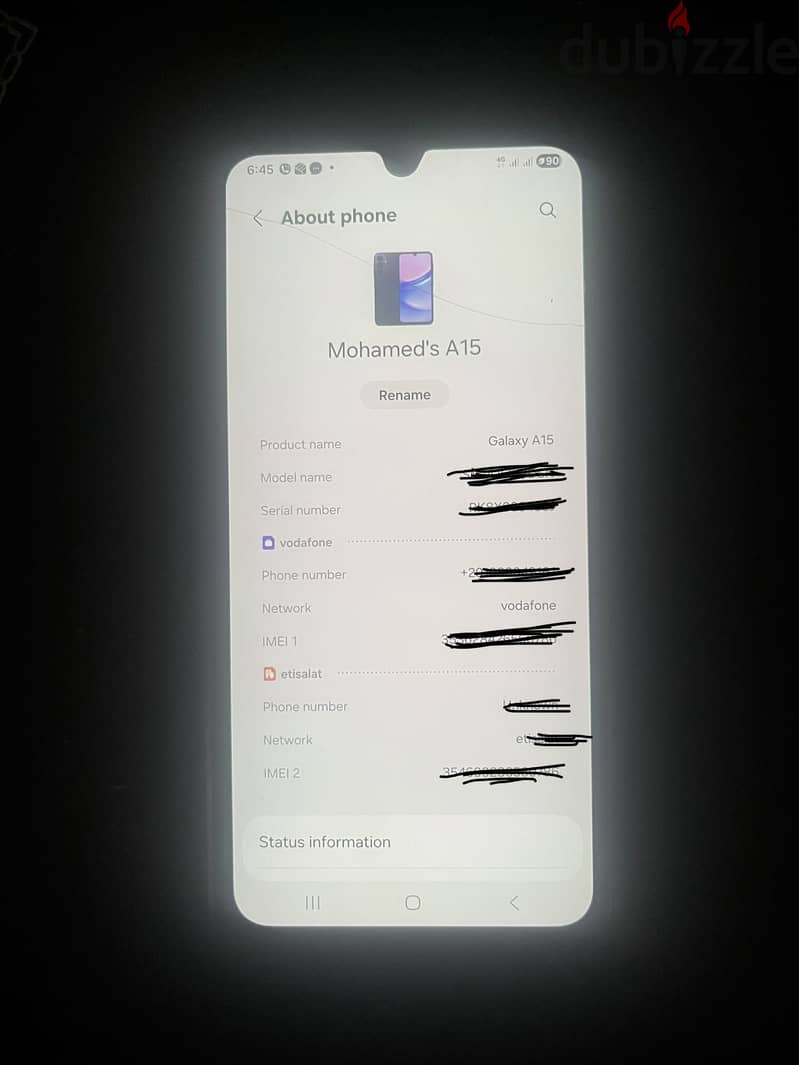 samsung a15 7