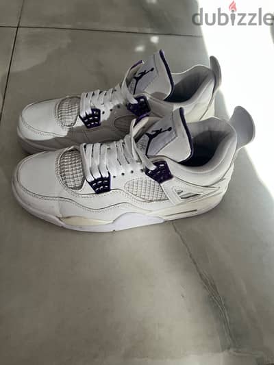 jordan 4 metallic purple