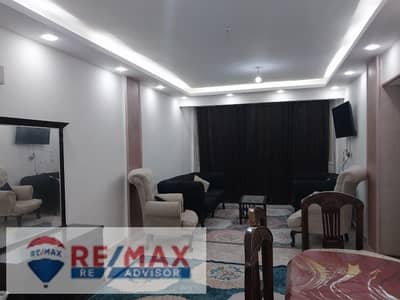Furnished apartment for rent with a view on a main street in the First District - Sheikh Zayed