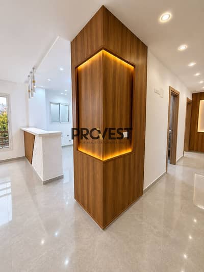 For sale a stunning apartment in Madinaty 143 square meters 3 rooms 2 bathrooms first floor ultra superlux finishing