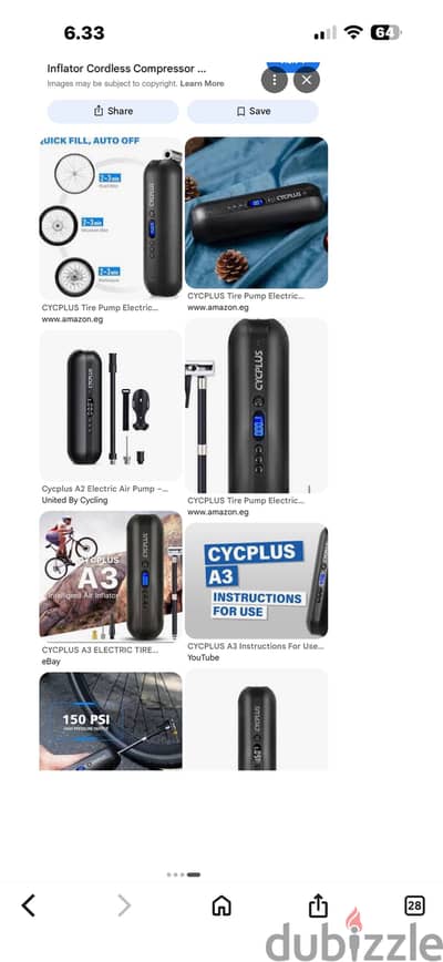 Air inflator cycplus